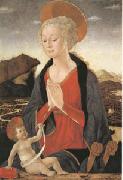 Alessio Baldovinetti The Virgin and Child (mk05) USA oil painting artist